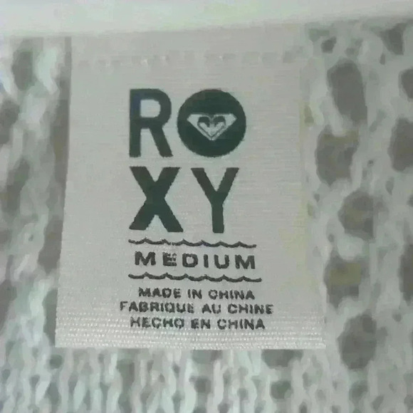 ROXY sweater/ cover up, Sz med. - Picture 3 of 3